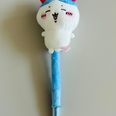 ちいかわ ハチワレ ふわふわマスコット ボールペン