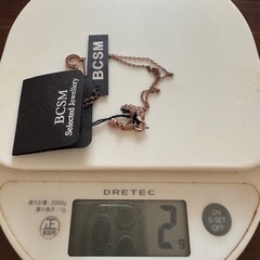 BCSM SV925 ホースシューモチーフネックレスの画像