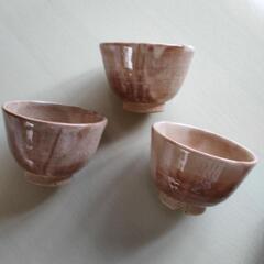 陶器製急須と茶碗セットの画像