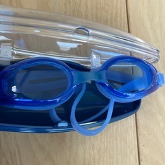 キッズスイミングゴーグル　水色の画像