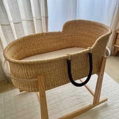 お値下げしました】ボルガクーファン マット スタンド付き ベビーベッド