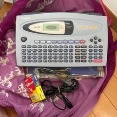 レトロ　家電　CASIO ポストランド　プリンター