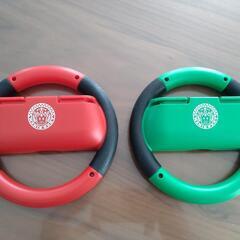 Nintendo Switch ジョイコンハンドル マリオ＆ルイージ セットの画像