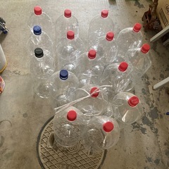 焼酎とウイスキーの空ボトル