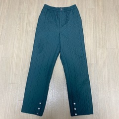 la peau de gem キルティングパンツ