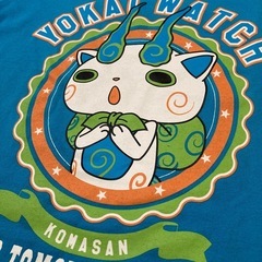 １３０　子供服　半袖Ｔシャツ　妖怪ウォッチ　コマさん　の画像