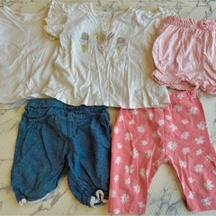 80センチ夏服１０枚セットの画像