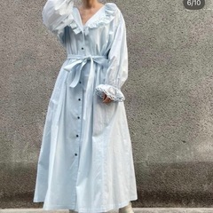 CASAFLINE フリルワンピースの画像