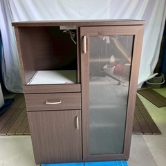 NITORI/ニトリ レンジボード キッチン収納 食器棚 現状品