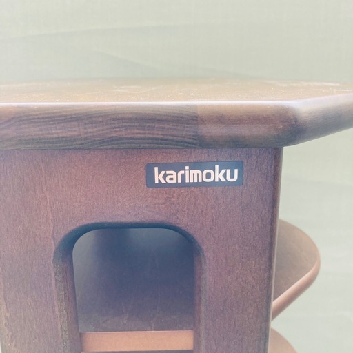 レトロ　karimoku　カリモク家具　スリッパラック　収納　シューズラック カリモクKARIMOKU スリッパラックシューズラックヴィンテージ