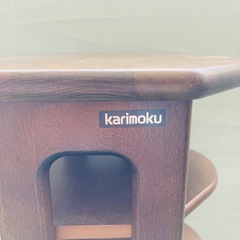 カリモク　KARIMOKU スリッパラック　シューズラック　ヴィンテージデザイン　8角形の画像