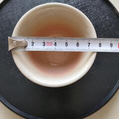 萩焼湯呑み4個セット　ピンクグラデーションの画像