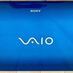 VAIO 高速SSD ソニー ブルー 6GB 新品SSD Office2024 Windows11 高速 カメラの画像