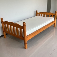 シングルベッド【町田市再生家具】250852の画像
