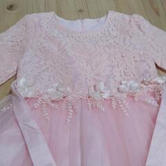 ピンクのドレス👗130の画像