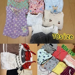 子ども服 女の子 70-90サイズの画像
