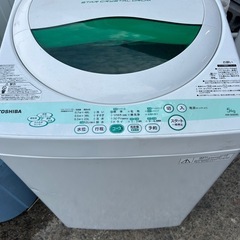 061512東芝5キロ洗濯機