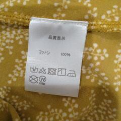 【新品同様】Lサイズ indigo フラワープリント 半袖Tシャツの画像