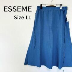 【新品 / ESSEME】ウエスト紐付き シンプルスカ－ト