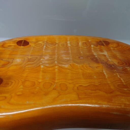 【アンティーク】【レトロ】スツール　工房　吉野　豆椅子 アンティーク】【レトロ】スツール 工房 吉野 豆椅子