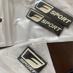Fスポーツロゴ ステッカー 2個セット
