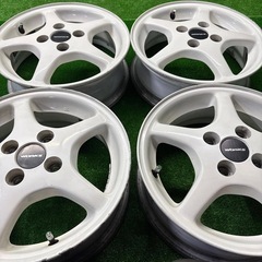 スズキ純正　WORKS 14×4.5J +45 PCD100 ハ...