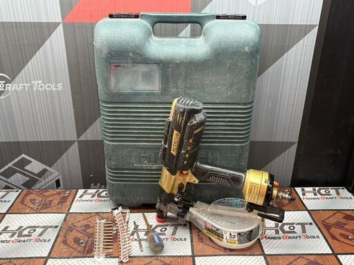 値下げしました！【中古】ハイコーキ HiKOKI 日立工機 WF4H3 41mm高圧ねじ打機 ケース付き【ハンズクラフト佐賀】