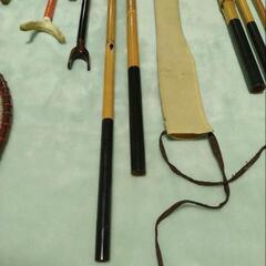 ヘラブナ 和竿 竿正 幹春 苔水 万力 竿掛け まとめ売りの画像