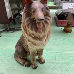 犬　置物　インテリアの画像