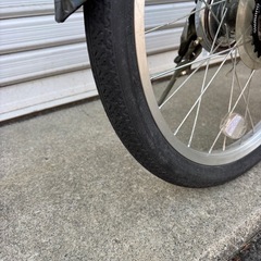 【整備士による点検済み】　リアサス付き折り畳み自転車　防犯登録料込価格︎‼︎の画像