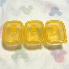 離乳食容器　大３個　中１２個　小5個　計　２０個の画像