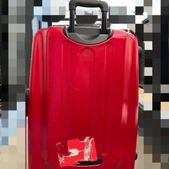 中古スーツケース　大　赤　109Ｌの画像