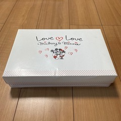 【未使用】タマハシ LOVE LOVE mickey&minnie 電気レンジ容器5pcセット MM-103の画像