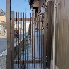 アルミ　親子 門扉 & 勝手口 門扉の画像
