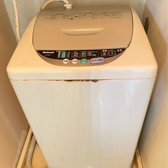 洗濯機　5kg