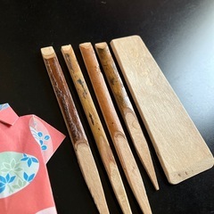 菓子切り　菓子楊枝　使い捨て　中古含むの画像