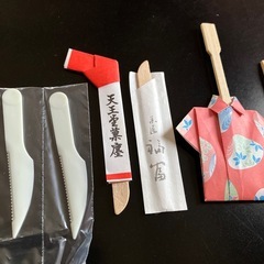 菓子切り　菓子楊枝　使い捨て　中古含むの画像
