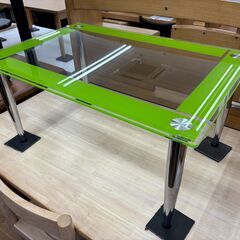 ★リユースのサカイ春日部店★KJ10513  ガラステーブル  ...