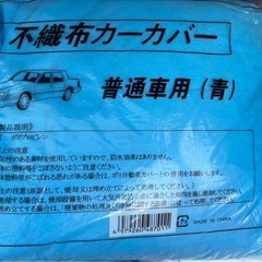 ☆新品☆不織布カーカバーの画像