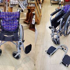 KAWAMURA カワムラ 車椅子 車いす 介助用 介護用 自走式 折りたたみ式