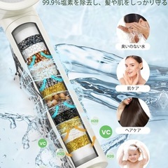 【新品】高水圧シャワーヘッド 節水 塩素除去 3段階モードシャワー 極細水流 肌ケアの画像
