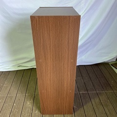 カラーボックス3段 ブラウン 収納棚 現状品 の画像
