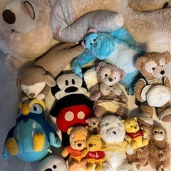 ディズニーぬいぐるみとその友達