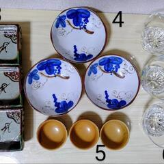 和皿、取り皿､醤油皿、小鉢、アイスクリームグラスの画像