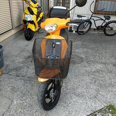 自賠責約1年付き整備済み　そのまま乗れるオレンジ色の可愛いレッツ4
