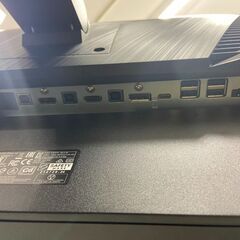 中古の箱なし画面キズあり・MSI製ゲーミングモニターのOptix・MPG321UR-QD・2021年製です。の画像