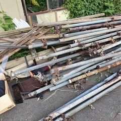 単管パイプ　30本くらい