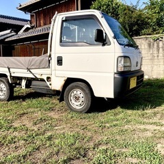 【ホンダ アクティトラック 4WD】即乗って帰れます！名義変更後に3万円返金！希少な4WD仕様！の画像