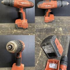 【引き取り限定】【中古品】HILTI ヒルティ SID144-A 充電式インパクトドライバ/SFH144-A 充電式ドリルドライバ バッテリ(14.4V/2.6Ah)×2,充電器,ケースの画像
