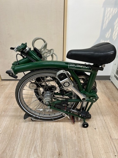 【ジャングルジャングル 岸和田和泉インター店】ブロンプトン 折りたたみ自転車 グリーン 16インチ BROMPTON 和泉市 堺市 泉